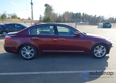 2011 Hyundai Genesis 4.6 from USA, damaged, VIN KMHGC4DF1BU117105